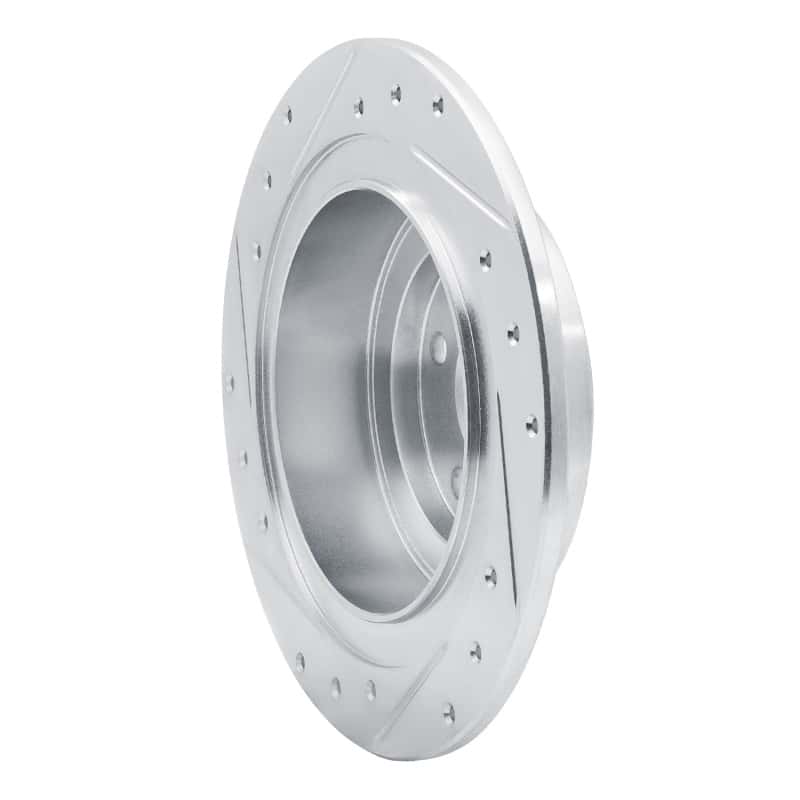 R1 Concepts — R1 00-06 Subaru Legacy Rear Right Drilled & Slotted Silver Brake Rotor
R1 Brake Rotor Drill - view 4