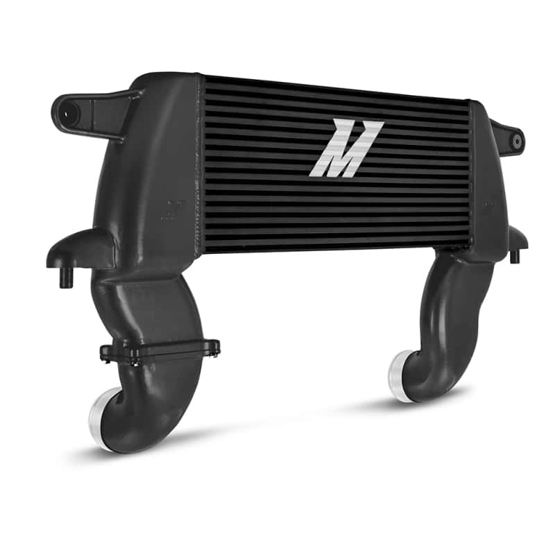 Mishimoto — Mishimoto 21+ Bronco 2.3L High Mount INT Kit BK Core BK Pipes - view 2
