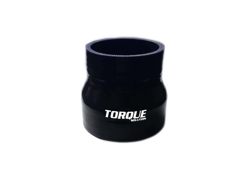 Torque Solution — Torque Solution Transition Silicone Coupler: 2 inch to 3 inch Black Universal - view 2