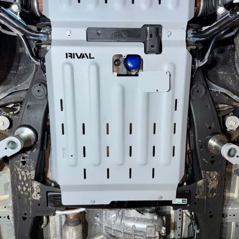 Rival 4x4 — Rival 19-26 Chevrolet Silverado Tahoe Sierra Yukon Escalade Catalytic Converter Skid Plate - view 3