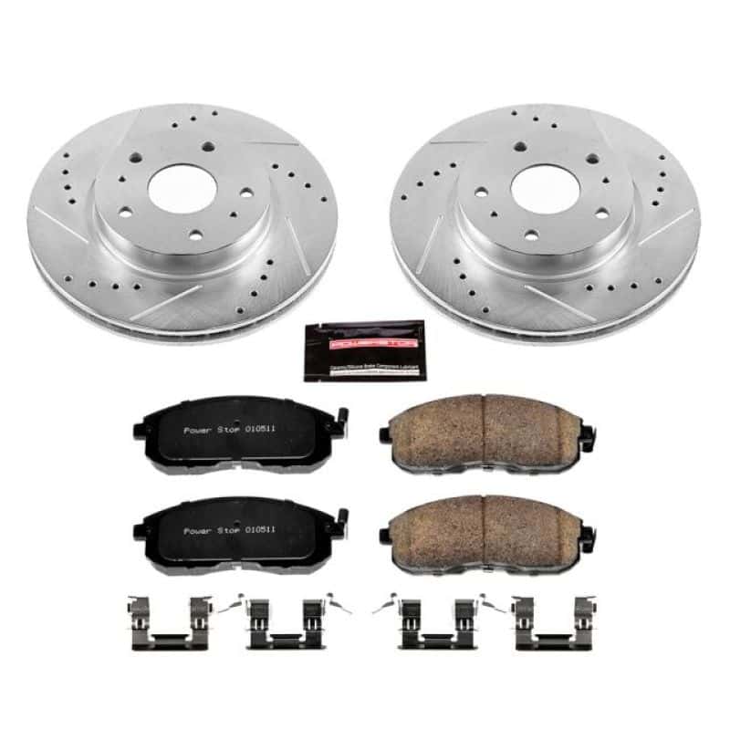 PowerStop — Power Stop 07-13 Suzuki SX4 Front Z23 Evolution Sport Brake Kit - view 1
