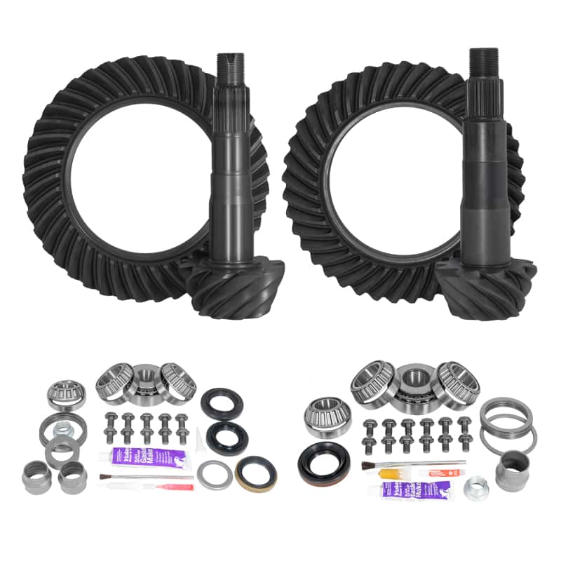 Yukon Gear & Axle — Yukon Ring & Pinion Gear Kit Front & Rear for Toyota 8.2/8IFS Diff (w/o Factory Locker) 4.56 Ratio
Gear Kit Package - view 1