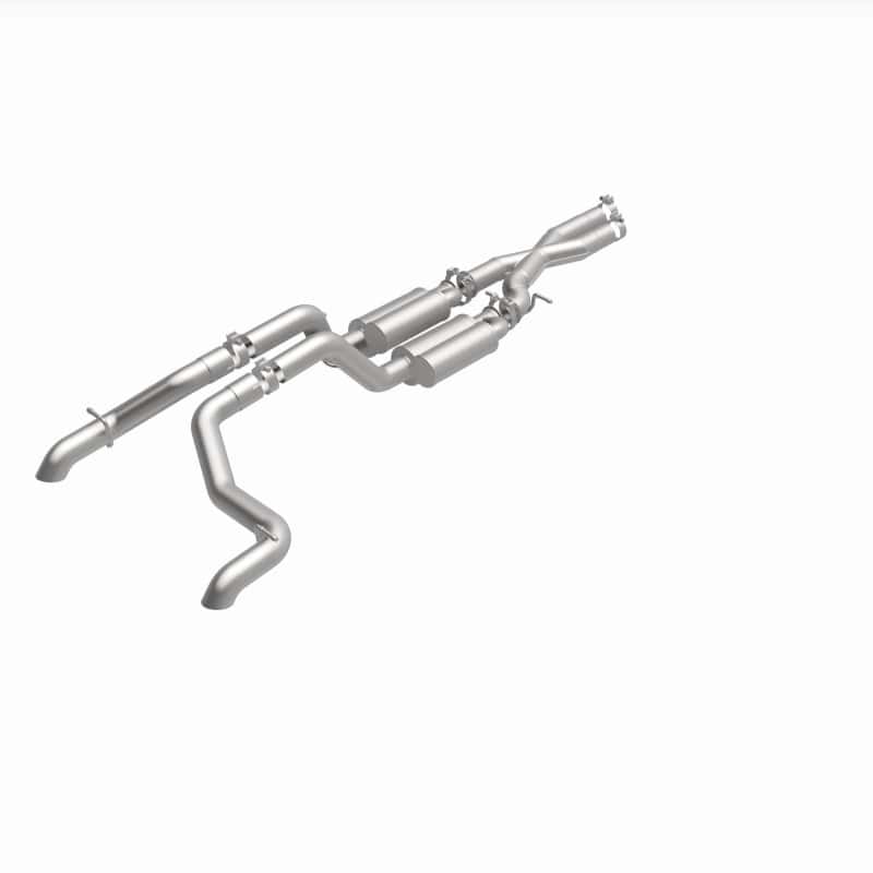 Magnaflow — MagnaFlow Cat-Back 2021 Jeep Wrangler 6.4L Rock Crawler Series Dual Exit Stainless Exhaust - view 6