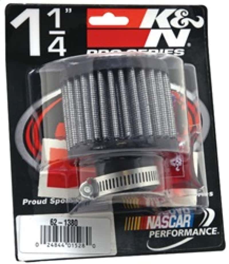 K&N Engineering — K&N 1.25in Flange ID x 3in OD x 2.5 inch H Rubber Base Crankcase Vent Filter
Vent Air Filter/Brea
Vent Air Filter - view 6