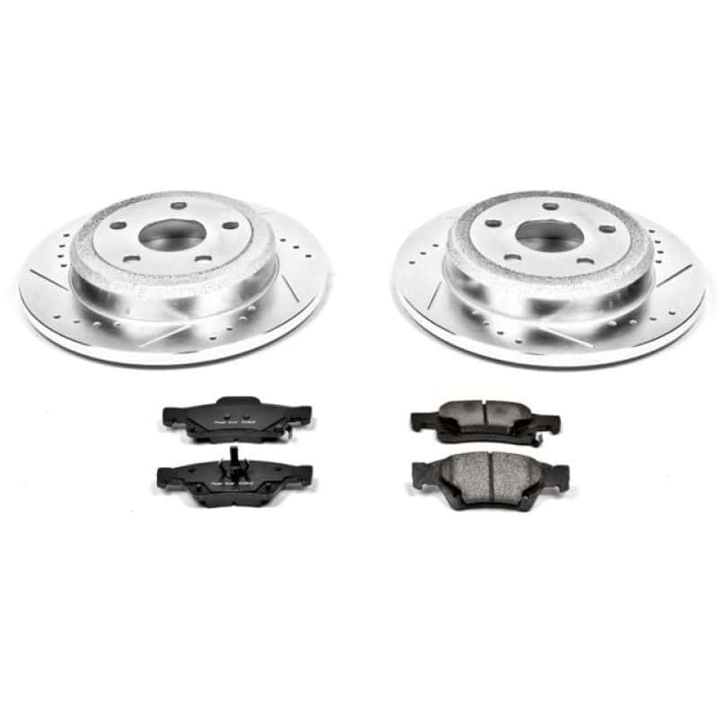PowerStop — Power Stop 11-19 Dodge Durango Rear Z23 Evolution Sport Brake Kit - view 1