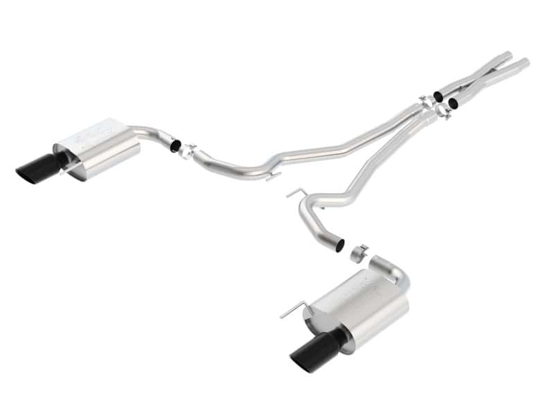 Borla — Borla Atak S Cat-Back 15-17 Ford Mustang GT 5.0L V8 MT/AT 2.5in pipe 4in tip (Black Chrome)
Cat-Back System
ExhstSysKt - view 3