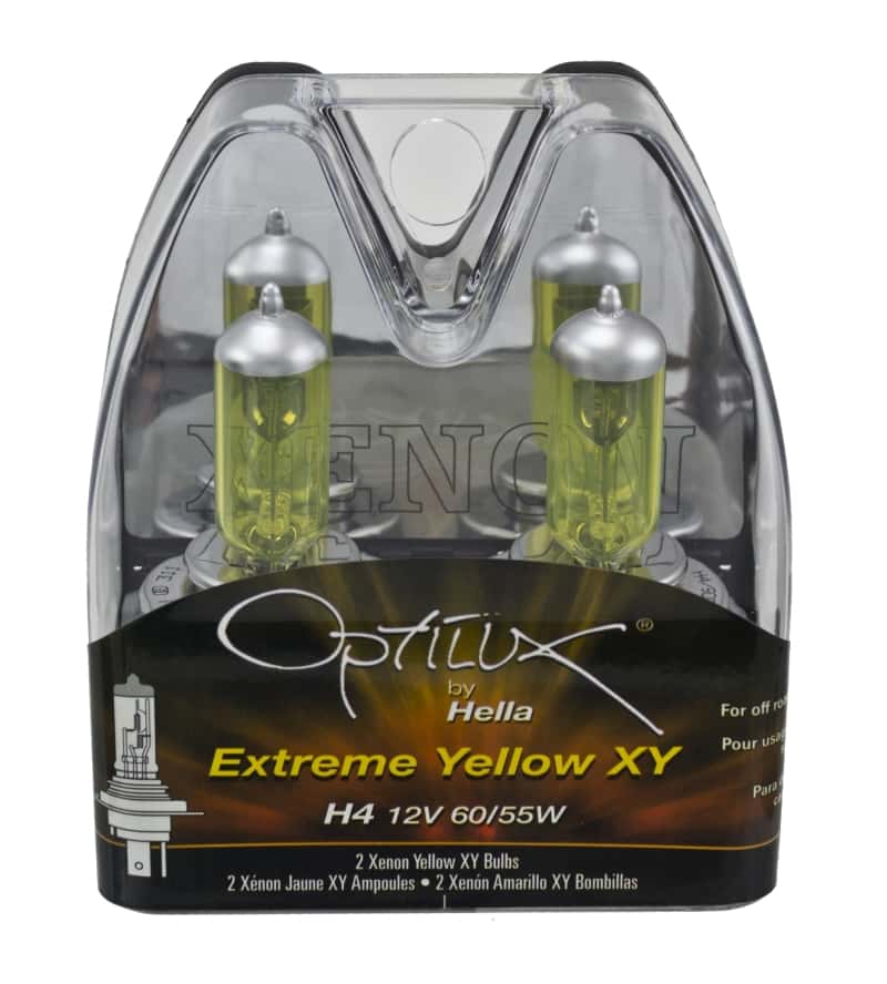 Hella — Hella Optilux H4 12V / 60/55W XY Xenon Yellow Bulb
H4 Halogen Bulb
Bulb - view 9