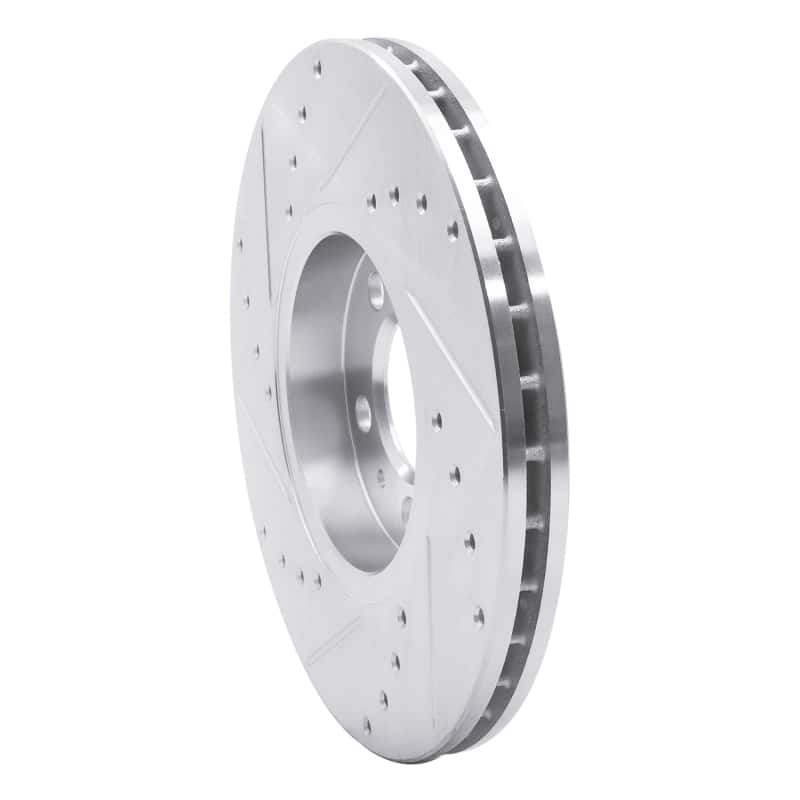 R1 Concepts — R1 98-18 Audi A1 (Mexico) Front Right Drilled & Slotted Silver Brake Rotor
R1 Brake Rotor Drill - view 4