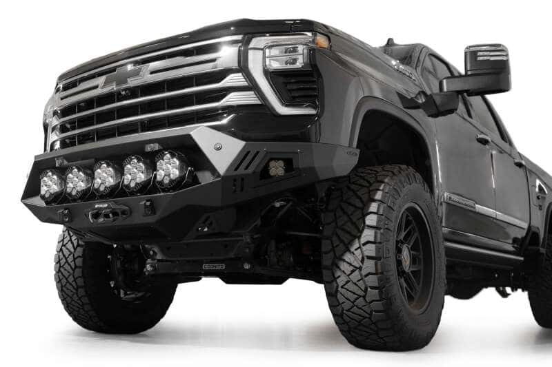 Addictive Desert Designs — Addictive Desert Designs 2024+ Chevy Silverado 2500/3500 Bomber HD Front Bumper
Bumper- Front - view 14