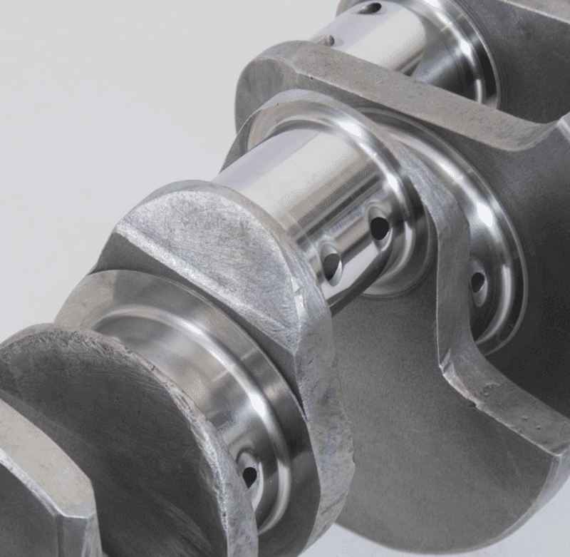 Eagle — Eagle Oldsmobile 455 4.500in Stroke 2.200in Rod Journals Cast Crankshaft
Cast Crank - view 3
