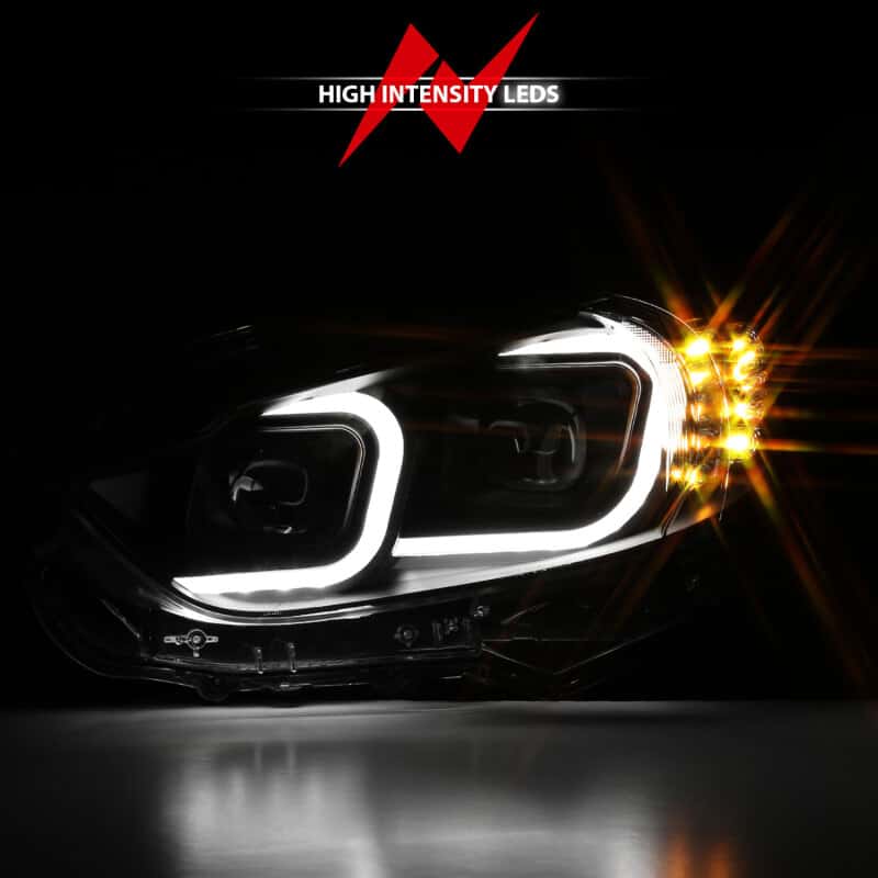 ANZO — ANZO 2014-2015 Mazda 6 Projector Headlights w/ Plank Style Design Black
Head Light Set
HdLtSet - view 12