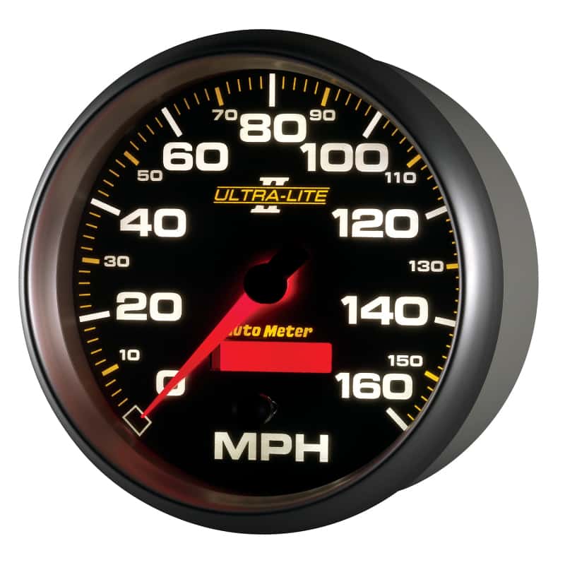 AutoMeter — Autometer Ultra-Lite II 5 Inch 160 MPH FSE Programmable Speedometer
5" SPEEDO, 160 MPH, - view 9