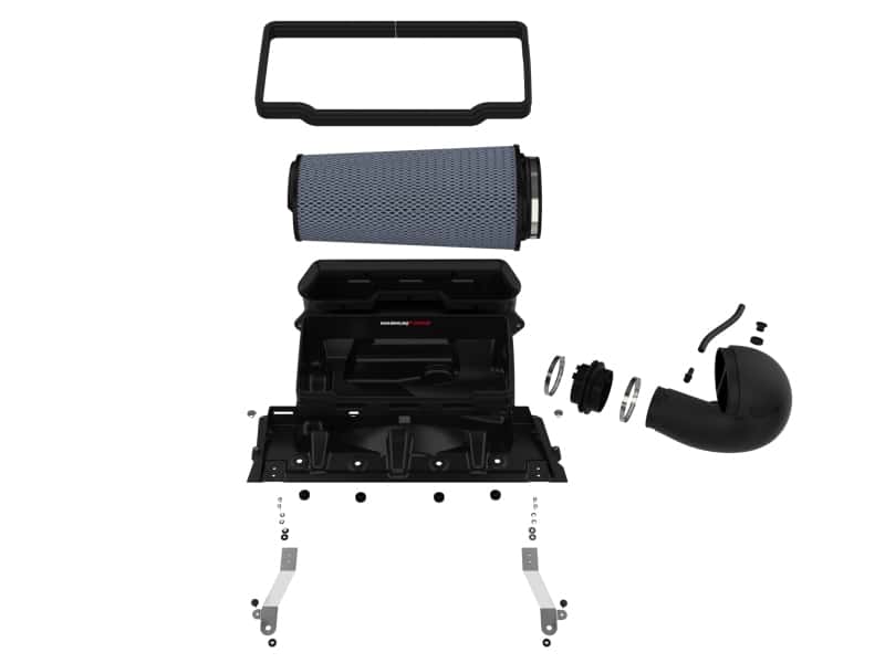 aFe — aFe 21-23 RAM 1500 TRX V8-6.2L SC Magnum FORCE Stage2 Cold Air Intake System w/Pro 5R
Magnum FORCE Intake - view 2
