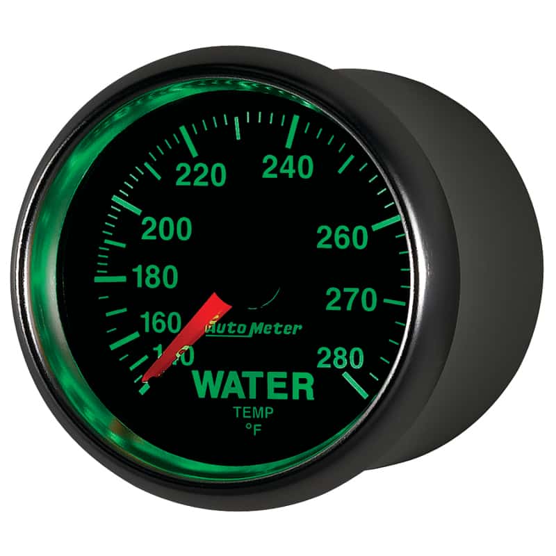 AutoMeter — AutoMeter Gauge Water Temp 2-1/16in. 140-280 Deg. F Mechanical Gs
2-1/16" WATER TEMP, - view 9