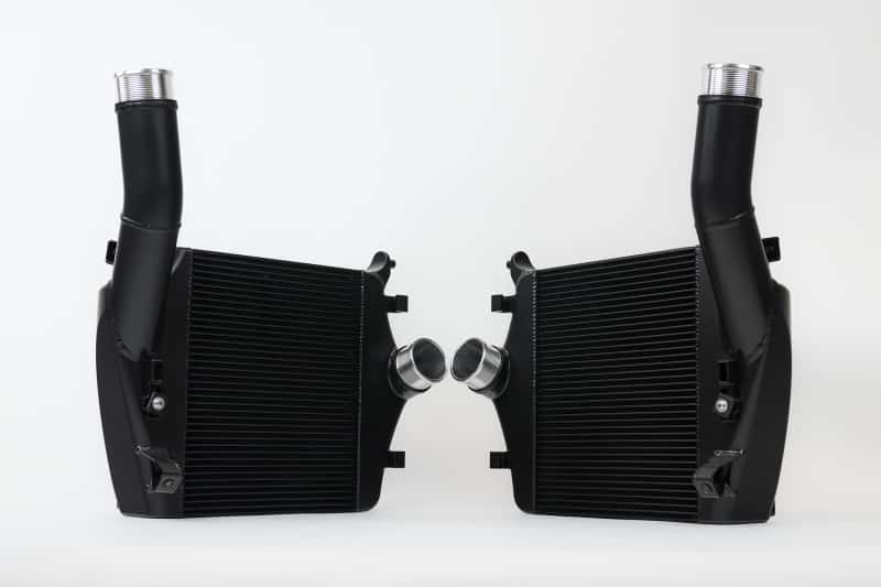 CSF — CSF 2019+ Lamborghini Urus / 2020+ Audi RS Q8 / SQ8 / SQ7 High Performance Intercooler System- Black
CSF Intercooler - view 2