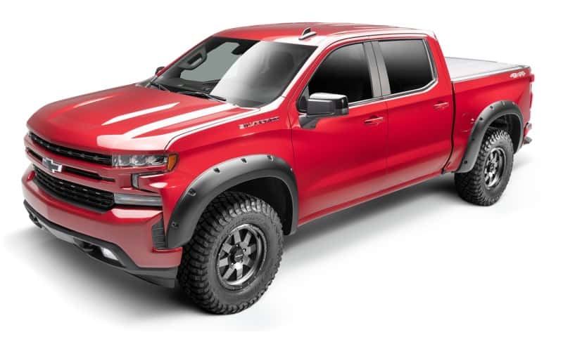 Bushwacker — Bushwacker 14-15 Chevrolet Silverado 1500 (6ft & 8ft Beds) Forge Style Flares 4pc - Black
FF Forge 4pc - view 1