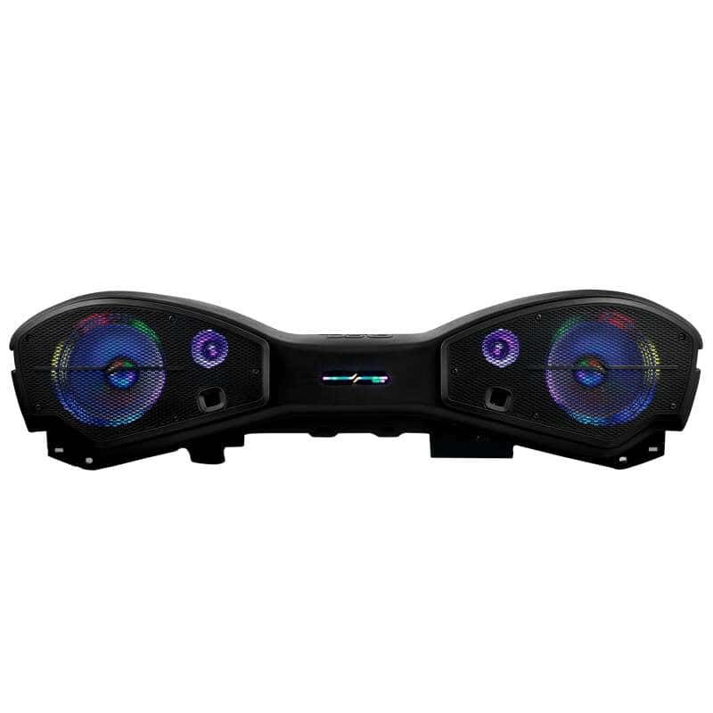 DS18 — DS18 2024+ JL/JLU/JT Jeep Overhead Soundbar w/ 2x 8in Speakers & 2x 3.8in Tweeters Included w/ LEDs - view 4