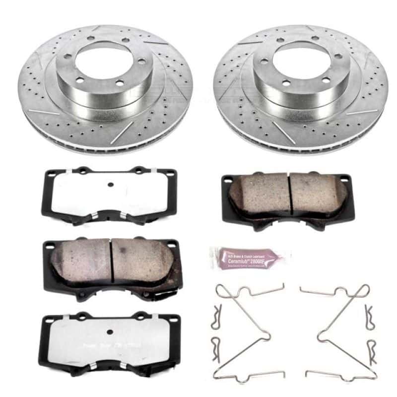 PowerStop — Power Stop 03-09 Lexus GX470 Front Z36 Truck & Tow Brake Kit - view 1