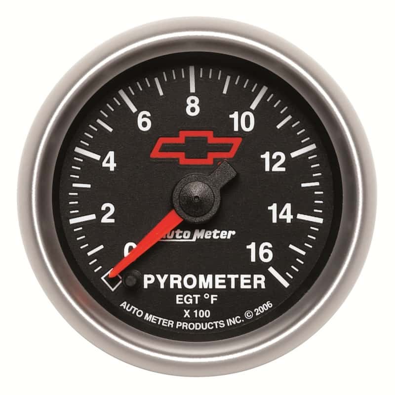 AutoMeter — Autometer GM Full Sweep Electric 52mm 0-1600 degree F Pyrometer
2-1/16" PYROMETER KI - view 1