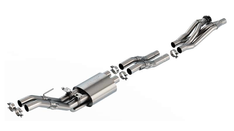Borla — Borla 23-24 Ford F-150 Raptor R ATAK Catback Exhaust
Mid-Section - view 1