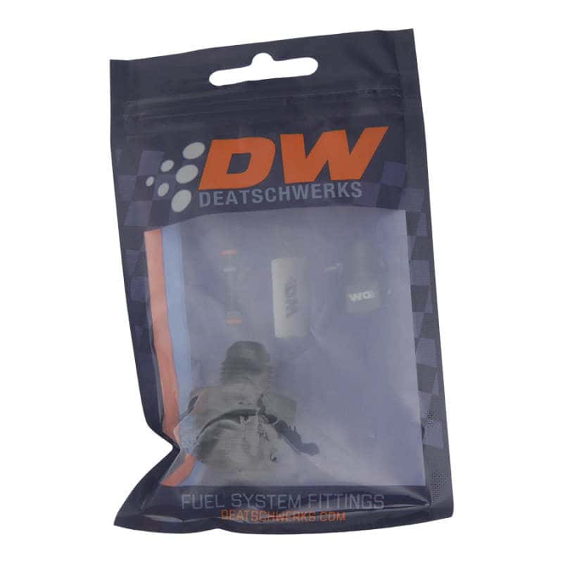 DeatschWerks — DeatschWerks 10AN ORB Male to 6AN Male Flare Adapter (Incl O-Ring) - Anodized Matte Black
Lines & Fittings - view 2
