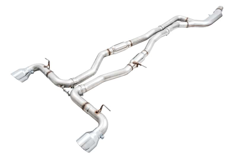 AWE Tuning — AWE Tuning 2020 Toyota Supra A90 Track Edition Exhaust - 5in Chrome Silver Tips
Track Exhaust - view 1
