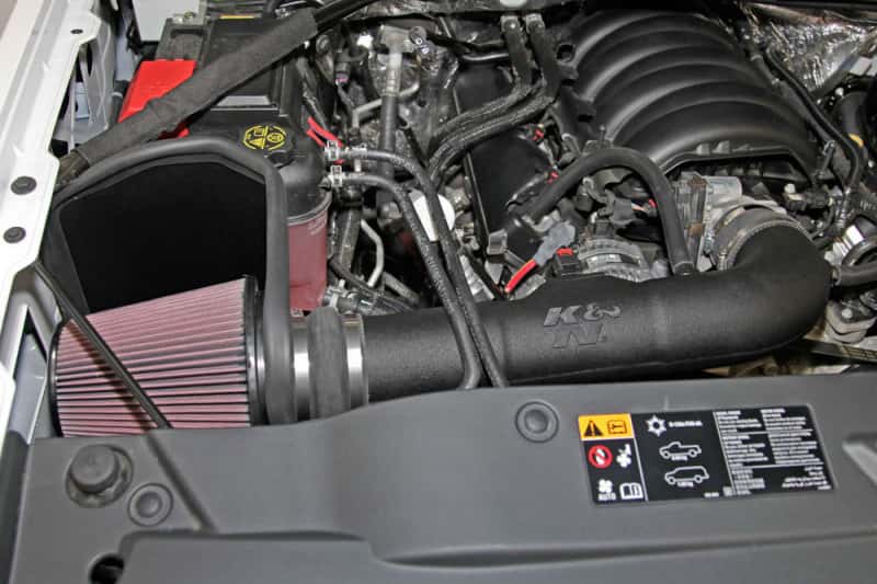 K&N Engineering — K&N 14-15 Chevy/GMC 1500 V-8 5.3/6 2L Performance Intake Kit
Performance Air Inta
Air Intake System - view 8