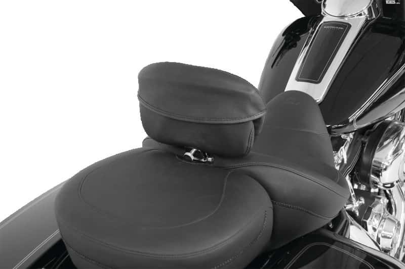 Mustang Motorcycle — Mustang Driver Backrest Sport Pouch Cover - Black - view 1