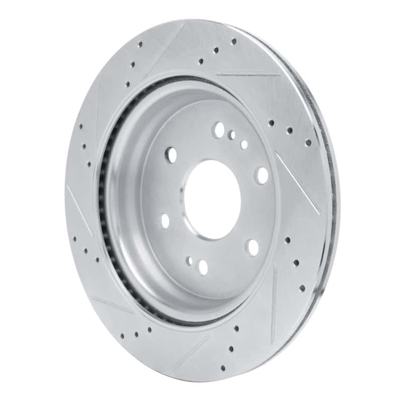 R1 Concepts — R1 2019-2025 Cadillac Escalade ESV Rear Right Drilled & Slotted Silver Brake Rotor
R1 Brake Rotor Drill - view 4