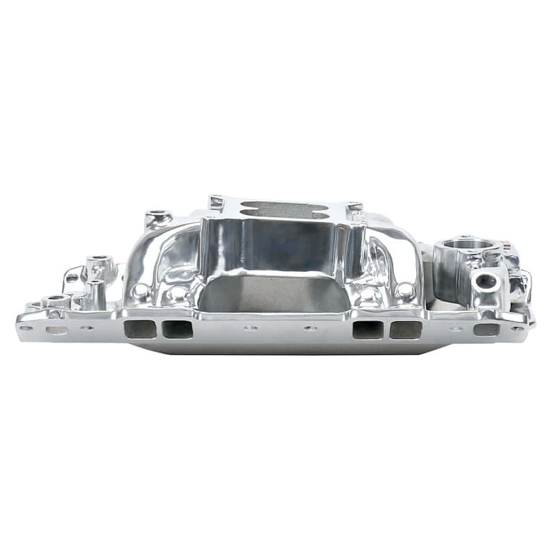 Edelbrock — Edelbrock Polished S/B Chevy RPM Air-Gap Manifold
MANIFOLD - view 10