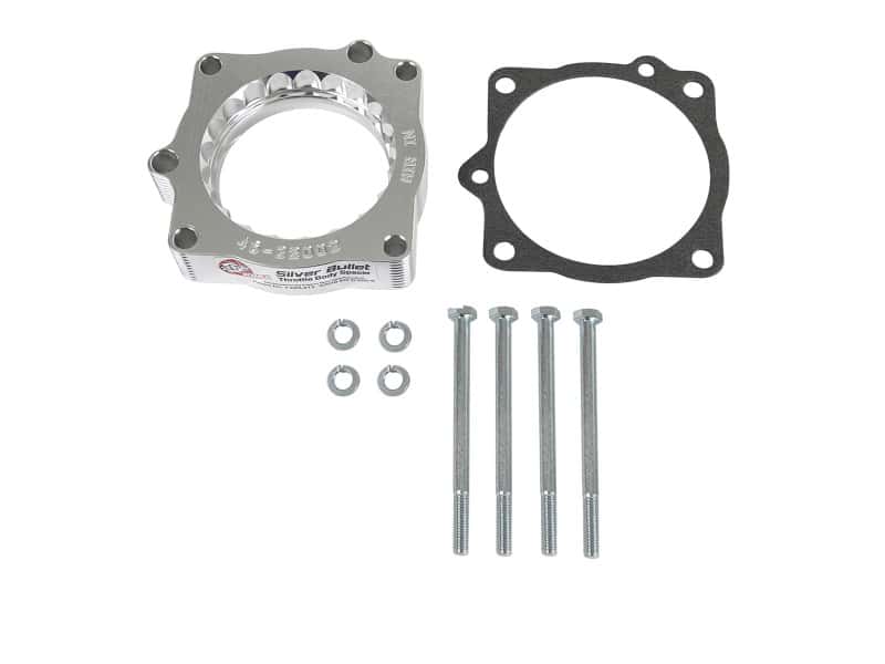 aFe — aFe Silver Bullet Throttle Body Spacers TBS Dodge Ram 03-08 V8-5.7L (Works w/ 5x-10382 only)
Throttle Body Spacer
TBdySpacer - view 5