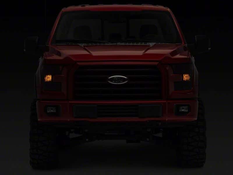 Raxiom — Raxiom 15-17 Ford F-150 Axial OEM Style Rep Headlights- Chrome Housing- Smoked Lens
Headlights - view 10