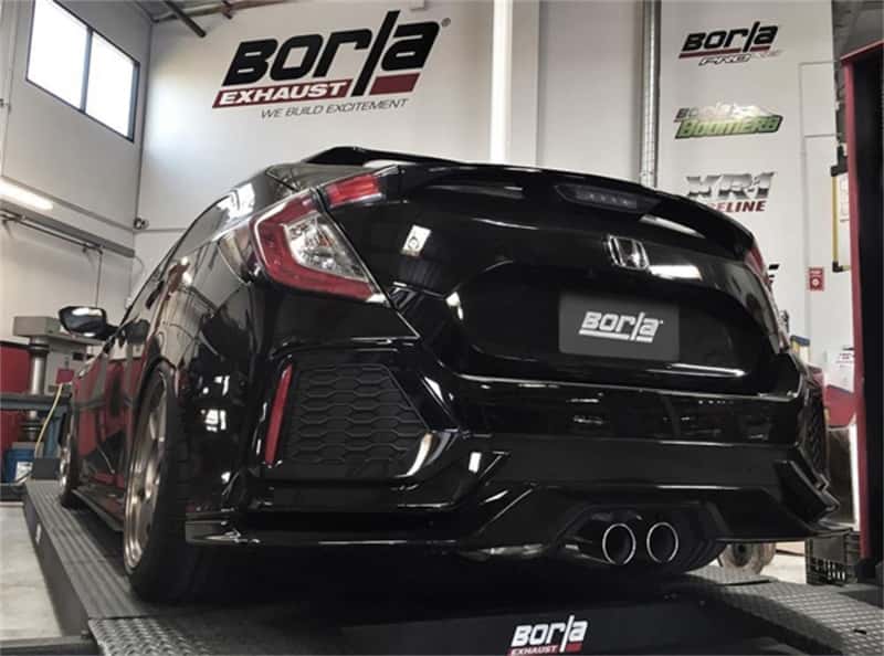 Borla — Borla 16-17 Honda Civic Sport 1.5L AT/MT Hatchback S-Type Catback Exhaust
Cat-Back System - view 1