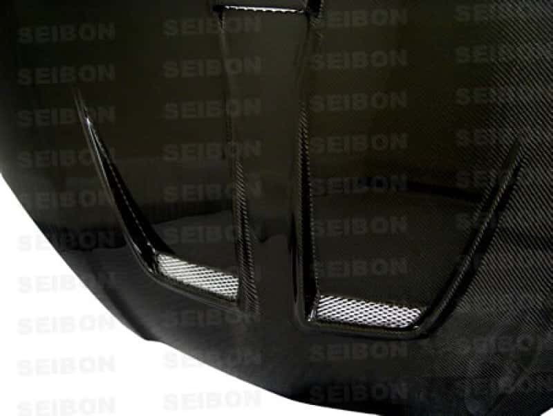 Seibon — Seibon 02-06 Acura RSX MG Carbon Fiber Hood - view 2