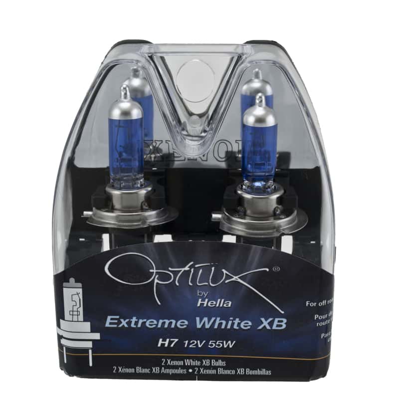Hella — Hella Optilux 12V/55W H7 Extreme Blue Bulb (Pair)
H7 Halogen Bulb - view 24