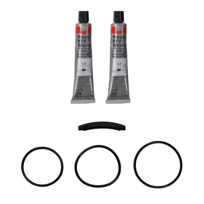 Fel-Pro — Fel-Pro Acura TL OS 30812 Engine Oil Pan Gasket Set RTV Black silicone w/Rubber end seal - view 1