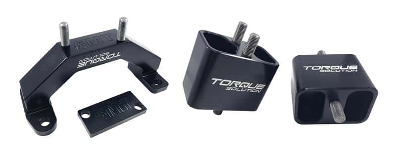 Torque Solution — Torque Solution Solid Billet Aluminum Engine & Transmission Mounts 02-14 Subaru WRX / 04-17 STi - view 2