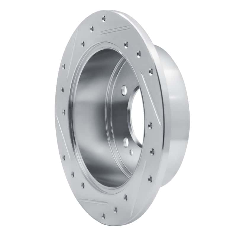 R1 Concepts — R1 10-13 Kia Forte5 Rear Right Drilled & Slotted Silver Brake Rotor
R1 Brake Rotor Drill - view 4