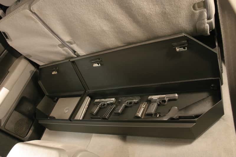 Tuffy Products — Tuffy 07-21 Toyota Tundra Double Cab Underseat Lockbox W/ Keyed Lock
Lockbox - view 11