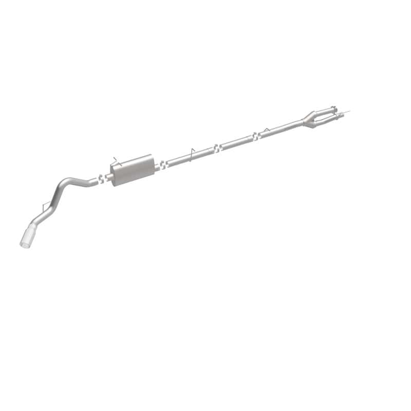 Magnaflow — MagnaFlow Sys C/B 11-15 Ford Super Duty F250 6.2L EC CC, SS 3.5in Single Rear Pass Side Ext 5in Tip
Cat-Back - view 6