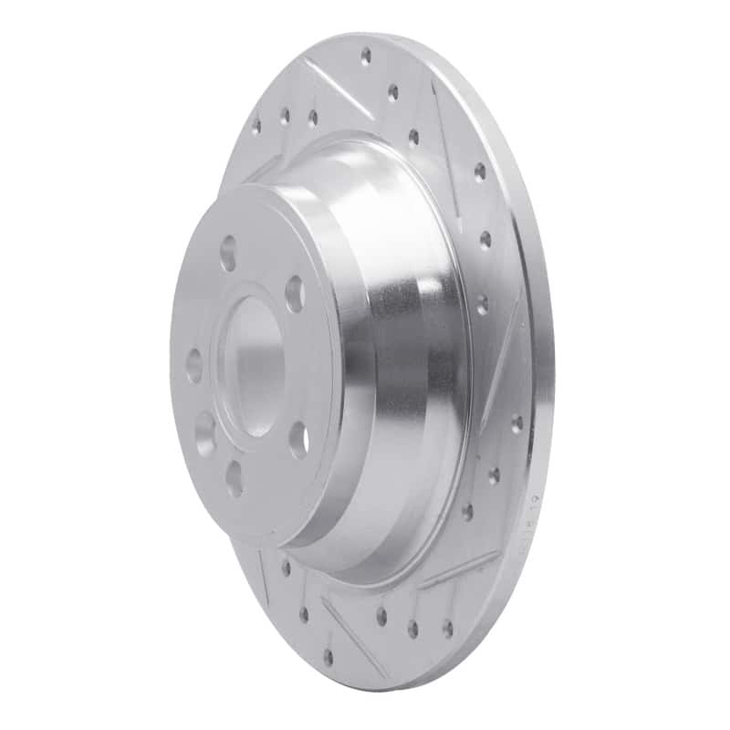 R1 Concepts — R1 07-10 Volvo S80 Rear Right Drilled & Slotted Silver Brake Rotor
R1 Brake Rotor Drill - view 2