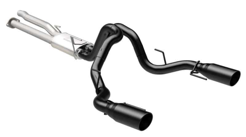 Magnaflow — MagnaFlow SYS Cat-Back 2017 Ford F-150 Raptor 3.5L Dual Black Coated 3in Tips
Cat-Back - view 1
