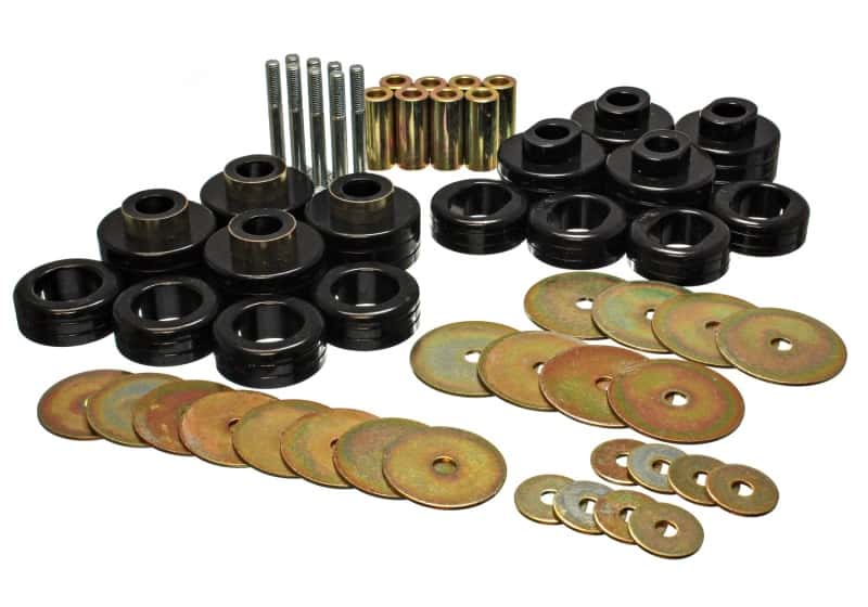 Energy Suspension — Energy Suspension Cab Mount Set - Club Cab - Black
BodyMntBshKt - view 2