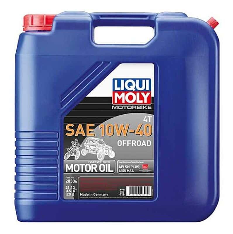 LIQUI MOLY — LIQUI MOLY 20L Motorbike 4T SAE 10W40 Offroad - view 2