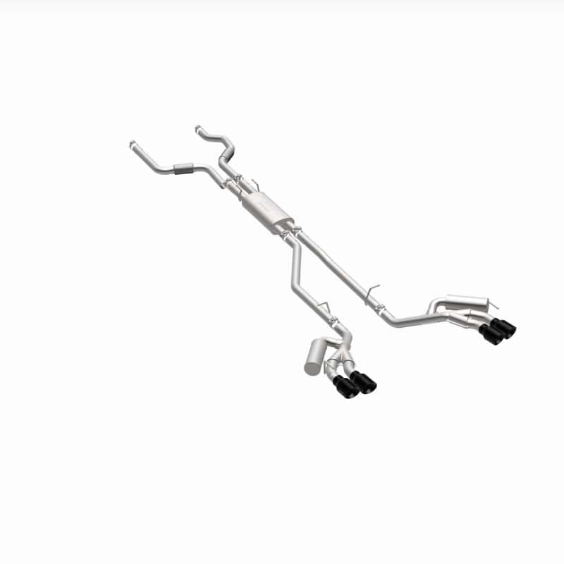 Magnaflow — MagnaFlow 20-21 Ford Explorer 3.0L V6 Dual Exit Quad Black Chrome Tip Street Series Cat-Back Exhaust - view 24
