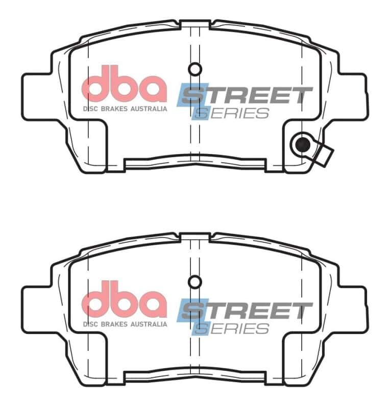 DBA — DBA 11-15 Scion iQ (Excl EV) Front Street Series Brake Pads
Brake Pad - view 2