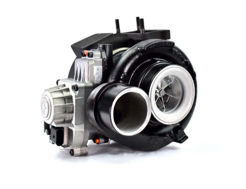 Fleece Performance — Fleece Performance 13-17 Cummins 63mm FMW Holset VGT Cheetah Turbocharger
fpeFPE-351-1317
Turbo - view 4