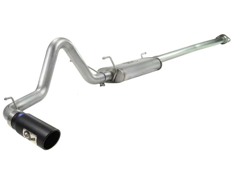 aFe — aFe MACH Force XP 2.5in Cat-Back Stainless Steel Exhaust System w/Black Tip Toyota Tacoma 13-14 4.0L
Cat-Back Exhaust - view 1