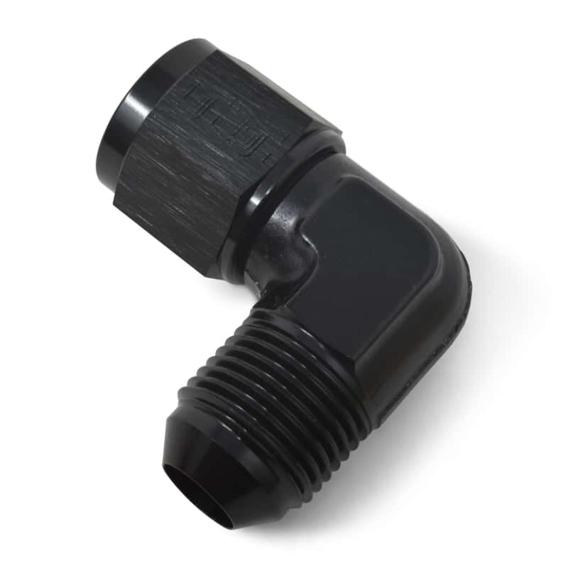 Russell — Russell Performance -6 AN 90 Degree Male AN to Female AN Fitting (Black)
Adapter Fitting - view 6