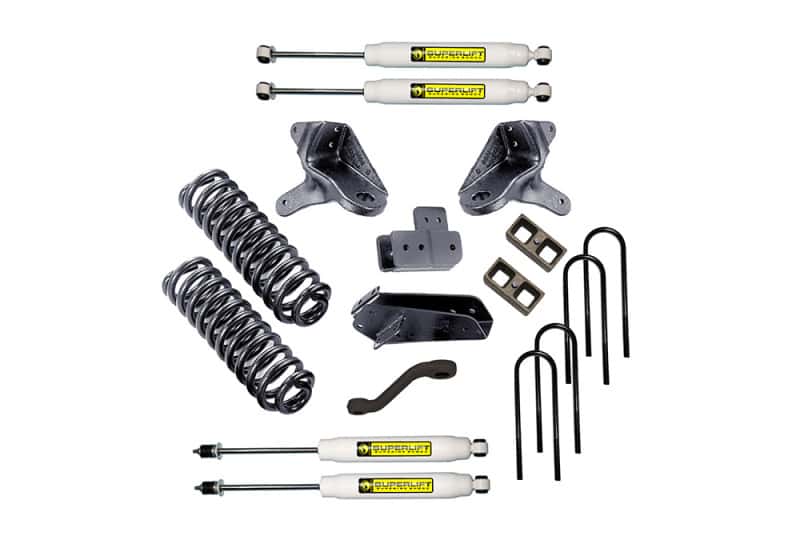 Superlift — Superlift 80-96 Ford F-150 4WD 4in Lift Kit w/ Superlift Shocks
Superlift 80-96 Ford F-150 4in Lift Kit w/Superlift Shocks
Suspension Lift Kit - view 2